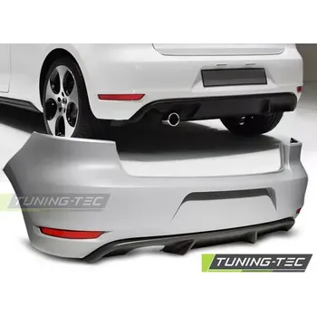 Nárazník Zadní nárazník VW Golf VI / 6 08- GTI look single (ZTVW03)