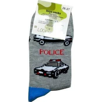 Akce chlapecké ponožky klasické pro kluky 7880 policie