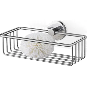 Drátěná police Koupelnový košík SCALA nerezový lesklý menší ZACK
