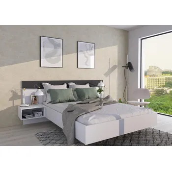 Postel Postel se stolky TRS - white