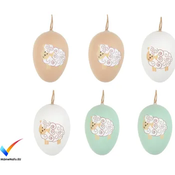 Velikonoční dekorace Anděl Přerov Vajíčka plastová s ovečkou