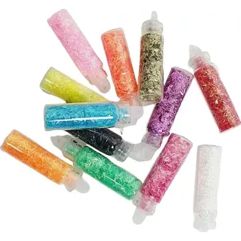 Třpytky na nehty - 12ks mix