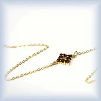 Náramek žluté zlato 20 cm