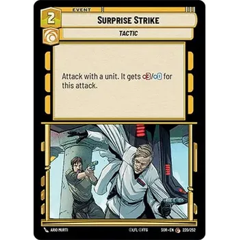 Sběratelská karetní hra Surprise Strike 220/252 - Spark of Rebellion Typ karty: Standard