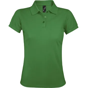 Dámské tričko SOĽS Prime Women Dámské polo triko SL00573 Zelená 3XL
