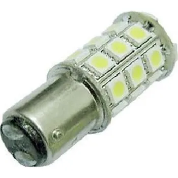 Autožárovka LED K575-BaY15D bílá, 12V žárovka do auta, bílá barva svitu