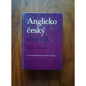 Slovník JAN CAHA a JIŘÍ KRÁMSKÝ - Anglicko-český slovník (Anglicko-český slovník)