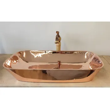 Měděné umyvadlo Delia