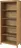 IDEA nábytek Torino knihovna 85 x 37 x 190 cm, voskovaná medová borovice