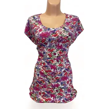 Topy, Barva Fialová, Velikost XL48, Materiál 96% Viskoza 4% Lycra