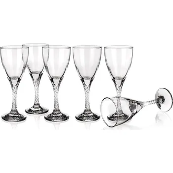 Sklenice Sklenice twist. Na bílé víno 180ml 6 ks