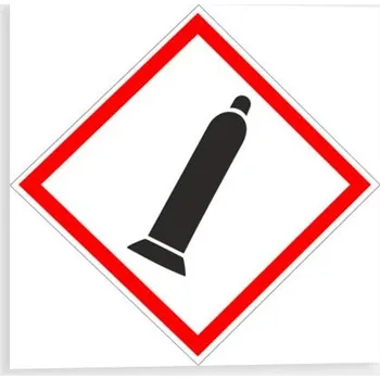 Značení PLYNY POD TLAKEM - Symbol CLP (GHS) 04 Samolepka 148 x 148 mm tl. 0.1 mm - Kód: 04559