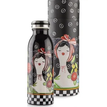 Termohrnek Egan Italy Egan - Termolahev LE PUPAZZE BLACK - 500 ml