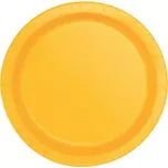 EKO Talířky papírové - žluté 23cm 8ks