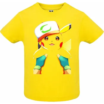 Chlapecké tričko Tričko Pikachu Cap Velikost: L