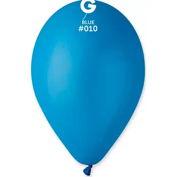 Balónek Balónek 26cm/10" #010 modrý 100 ks