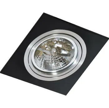 Bodové svítidlo AZzardo AZ0769 podhledové svítidlo Siro 1 černá/hliník