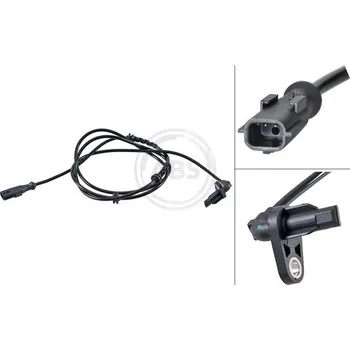 Přislušenství brzdového systému Snímač, počet otáček kol A.B.S. 31650