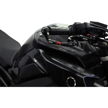 Chránič ruky pro motocykl SEFIS Race CNC chrániče páček Yamaha MT-10 Barva chráničů páček Červená