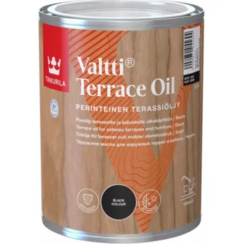 Olej na dřevo Olej na dřevo Tikkurila Valtti Terrace Oil, černý, 0,9l