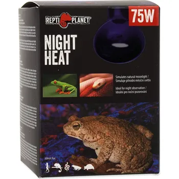 Osvětlení do terária Žárovka REPTI PLANET Moonlight HEAT 75 W