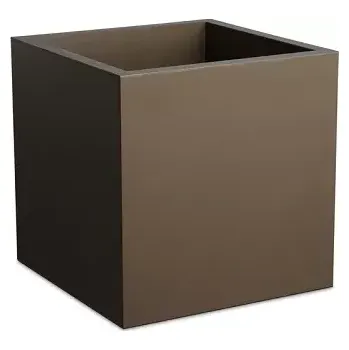 Květináč Erba Cube 40cm SB (Květináč čtvercový (samozavlažovací))