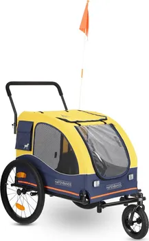 Přívěsný vozík pro psa Hafenbande Cabby L 74 x 103 x 155 cm