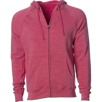 Pánská mikina Independent Pánská mikina na zip PRM33SBZ Pomegranate S