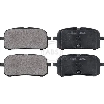Brzdová destička Sada brzdových destiček, kotoučová brzda A.B.S. 37233