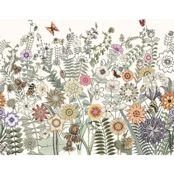 Tapeta Květinová vliesová obrazová tapeta na zeď, 159107, Vintage Flowers, Esta Home