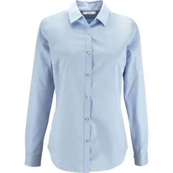 Dámská košile SOĽS Brody Women Dámská košile s dlouhým rukávem SL02103 Sky blue XXL