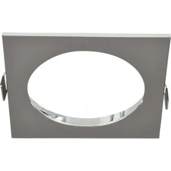 Bodové svítidlo Stropní bodové podhledové svítidlo AZzardo Hugo 1 downlight chrome AZ1734 GU10 1x50W IP20 chromové