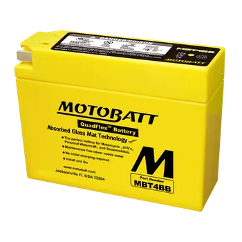 Motobaterie Motobaterie MotoBatt 12V 2.5AH/40A2 MBT4BB