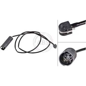 Brzdová destička Výstražný kontakt, opotřebení obložení A.B.S. 39514