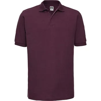 Dámské tričko Russell Unisex polokošile R-599M-0 Burgundy L
