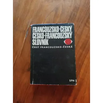 Slovník VLADIMÍR BUBEN - Francouzsko-český, česko-francouzský slovník, část francouzsko - česká (Francouzsko-český, česko-francouzský slovník, část francouzsko - česká)