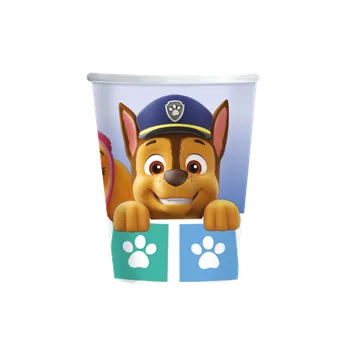 Sklenice Papírové sklenice -Paw Patrol - mix barev, 250ml