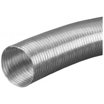 Ohebné hliníkové potrubí délka 3 m (stlačeno na 0,4 m) 100 mm