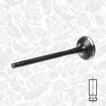 Ventil motoru Výfukový ventil ET ENGINETEAM VE0127