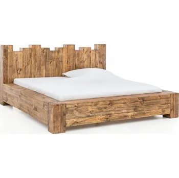 Postel Masivní postel 180x200 recyklovaná borovice Canterbury