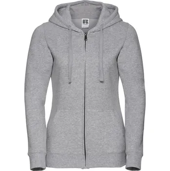 Dámská mikina Russell Dámská mikina s kapucí R-266F-0 Light Oxford (Heather) XL