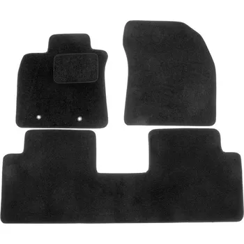 autokoberec ACI textilní koberce pro TOYOTA Avensis 09- černé (sada 3 ks)