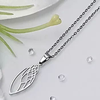 Řetízek Dámský ocelový řetízek - elipsa