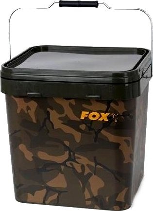 Fox rybářský kbelík Camo Square bucket 17l