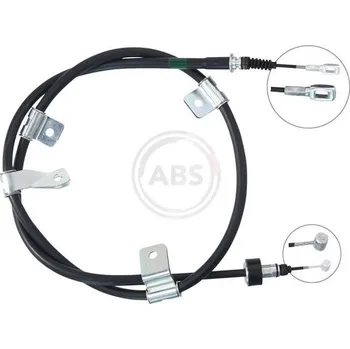 Lanko parkovací brzdy Tažné lanko, parkovací brzda A.B.S. K17504