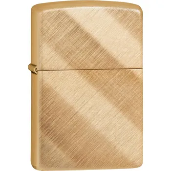 Zapalovač Zippo Diagonal Weave Brass 23160 + možnost gravírování
