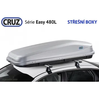 Střešní box Střešní box CRUZ EASY 480GM, matná šedá