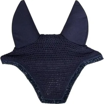 Koňská maska proti hmyzu Čabraka na uši Kentucky Wellington Glitter Stone Sundless