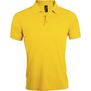 Pánské tričko SOĽS Prime Pánské polo triko SL00571 Gold XL