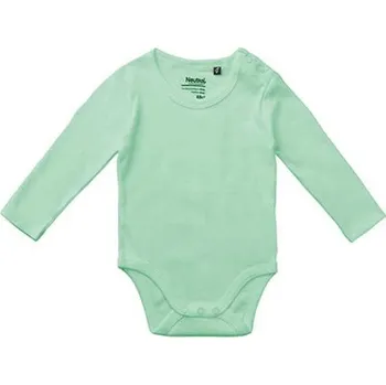 Kojenecký body Neutral Kojenecké body s dlouhým rukávem NE11130 Dusty Mint 68